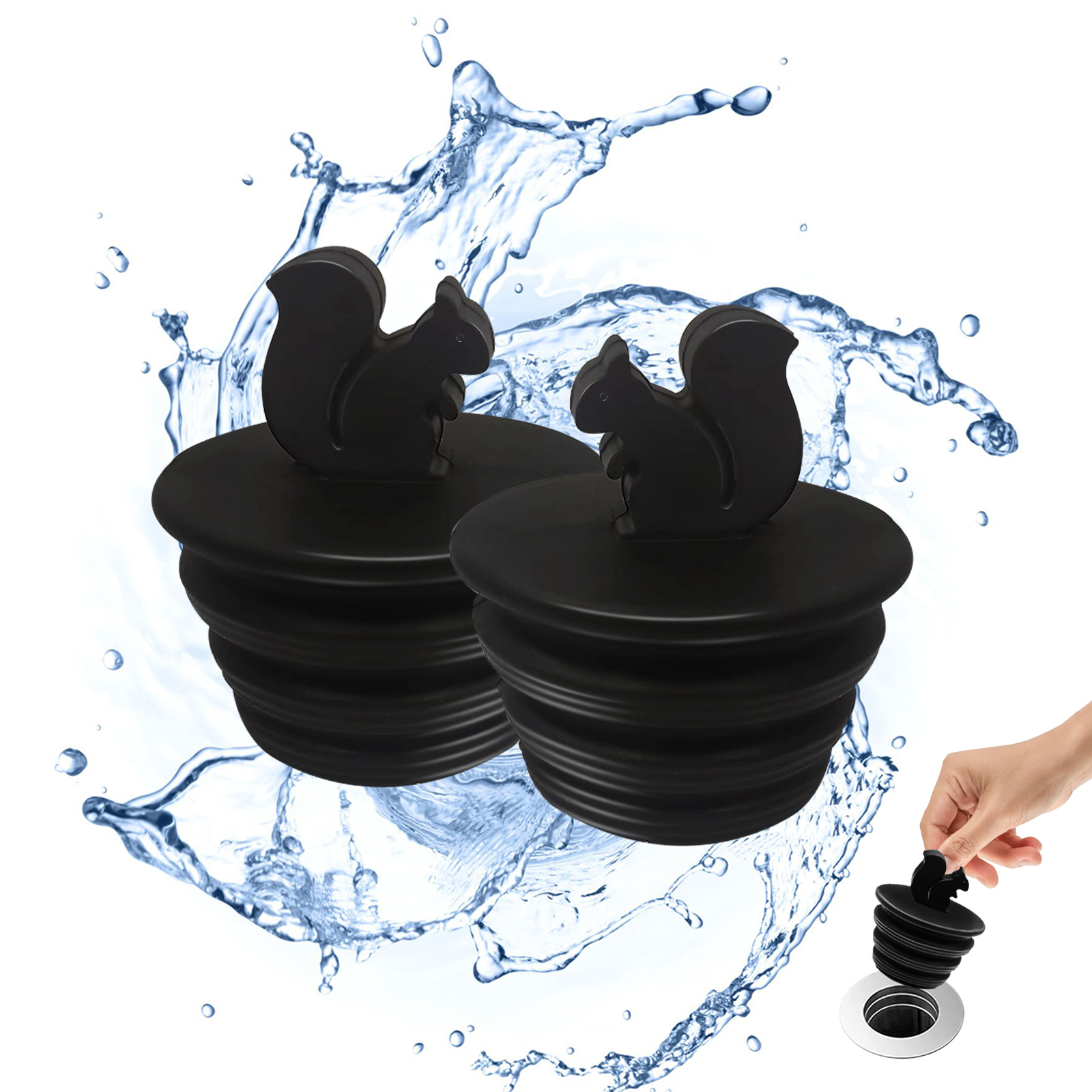 water splashing while swirling