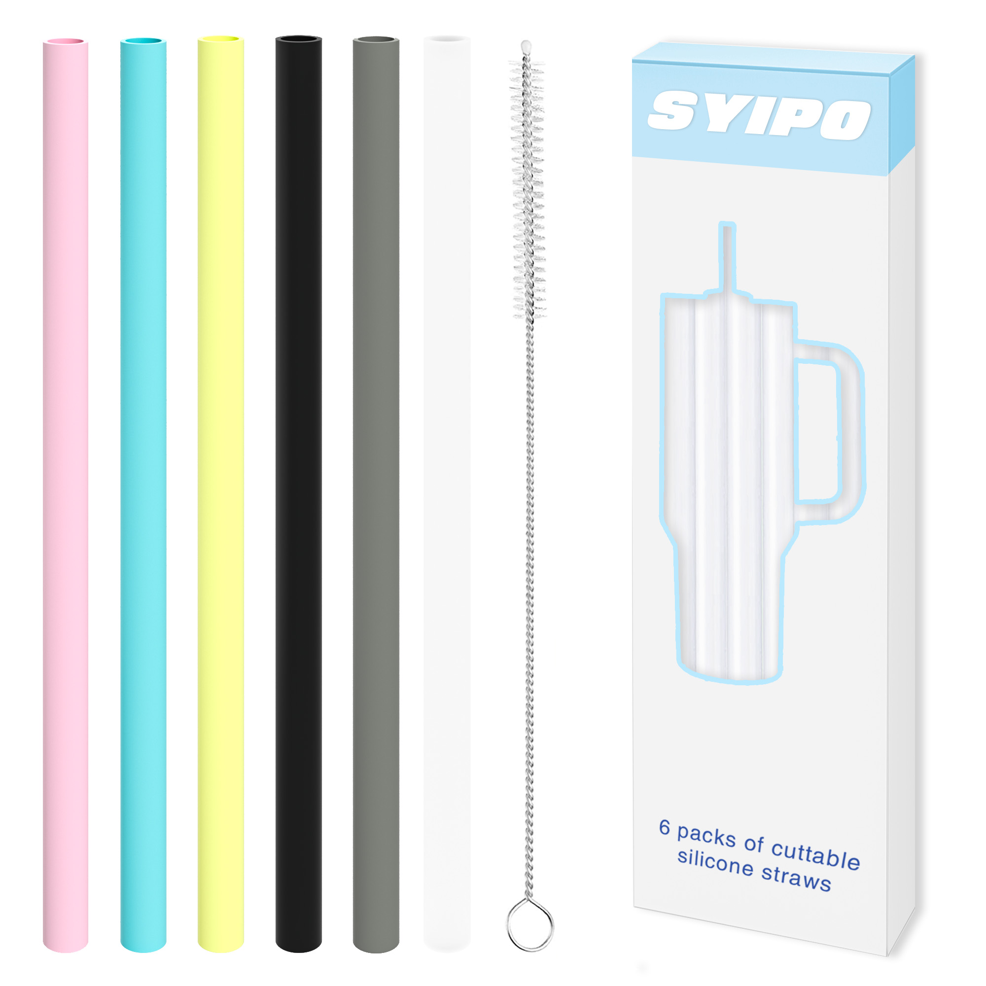 黑白灰蓝粉绿主图